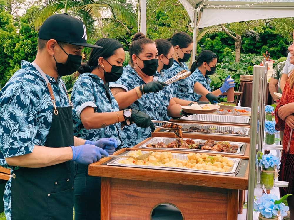 Catering Events on the BIg Island of Hawaii